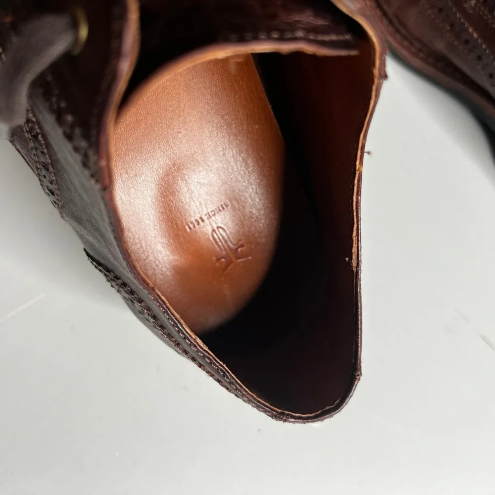 Frye james wingtip